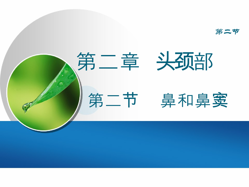 《放射诊断学》演示文稿-鼻和鼻窦疾病