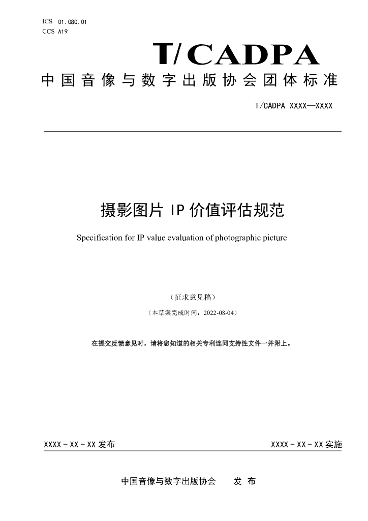  标准预览
