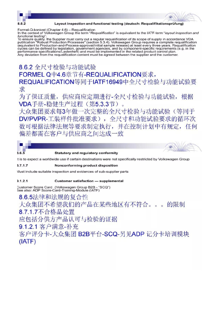 大众集团基于IATF16949的特殊要求_第8页