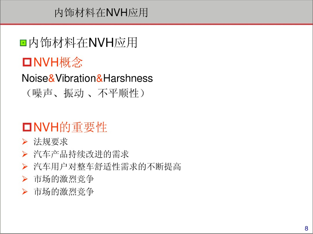 声知识介绍与内饰材料在NVH方面的应用_第8页