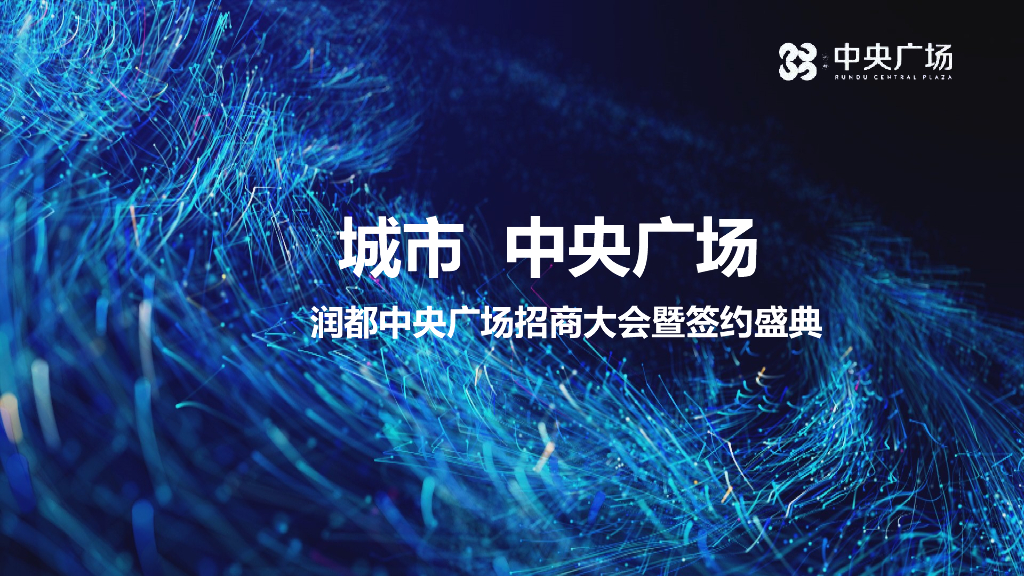2017润都中央广场招商大会暨签约盛典策划案
