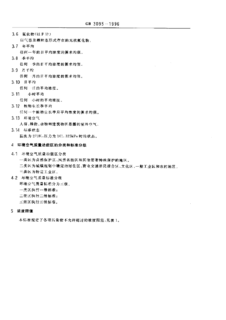 GB 3095-1996 标准预览