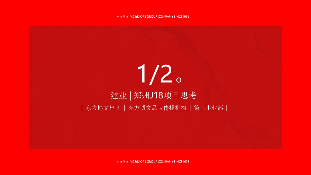 2019东方博文-郑州建业J1876万平方世界综合体传播方案