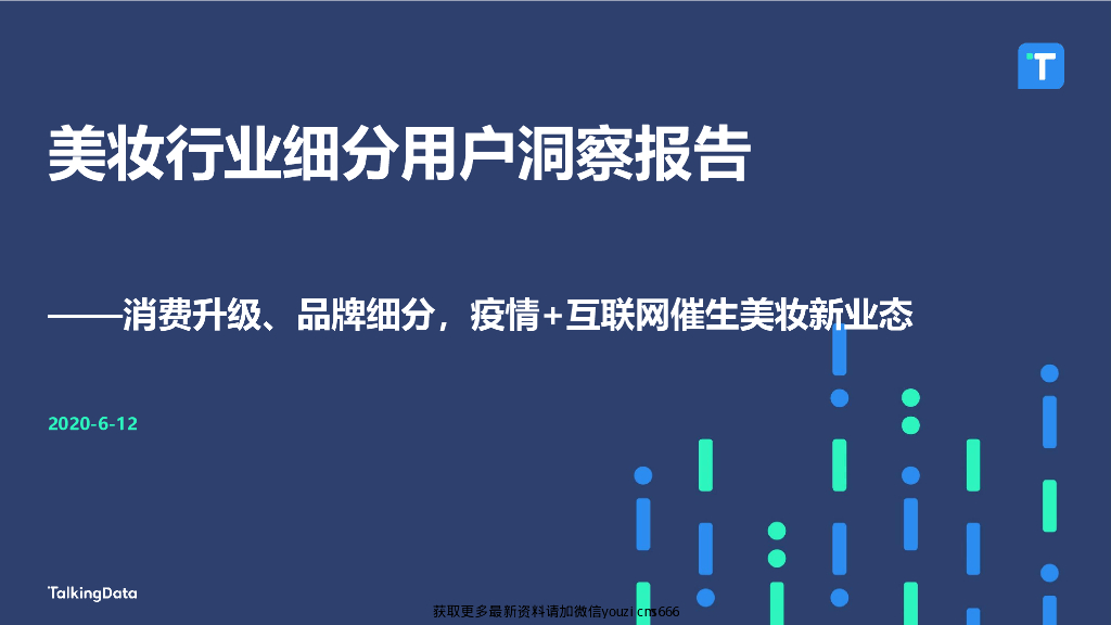 TalkingData：美妆行业细分用户洞察报告：消费升级、品牌细分，疫情+互联网催生美妆新业态海报