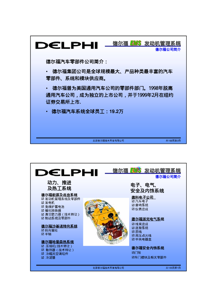 德尔福发动机管理系统