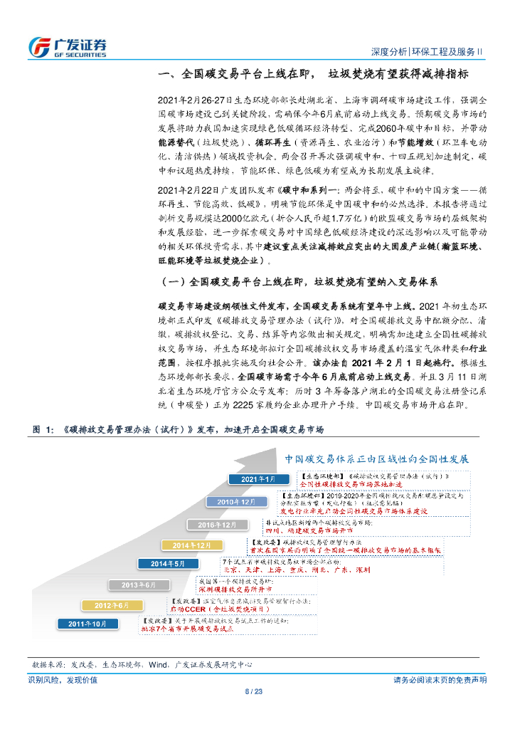 广发证券：“碳中和”系列深度报告（二）从欧盟经验看碳交易，先达峰再中和_第6页