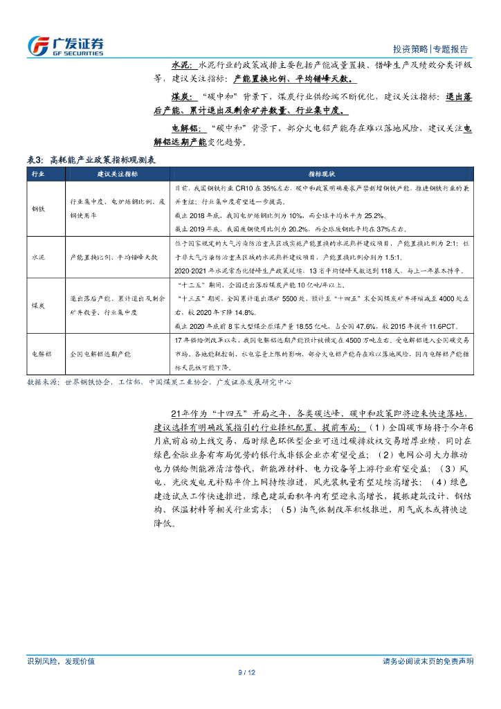 广发证券：“碳中和”主题投资系列（三）政策比较，“碳中和”如何实现？_第9页