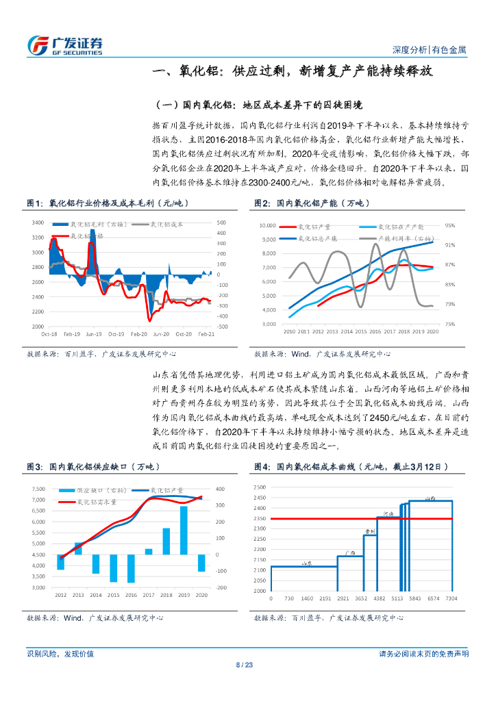 广发证券：电解铝：“碳中和”背景下的供需再平衡_第6页