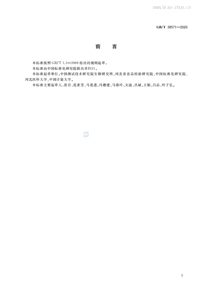 GB/T 38571-2020 标准预览