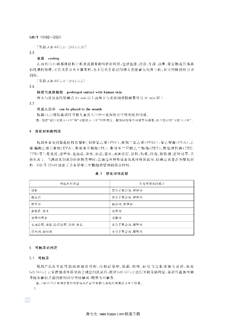 GB/T 40182-2021 标准预览