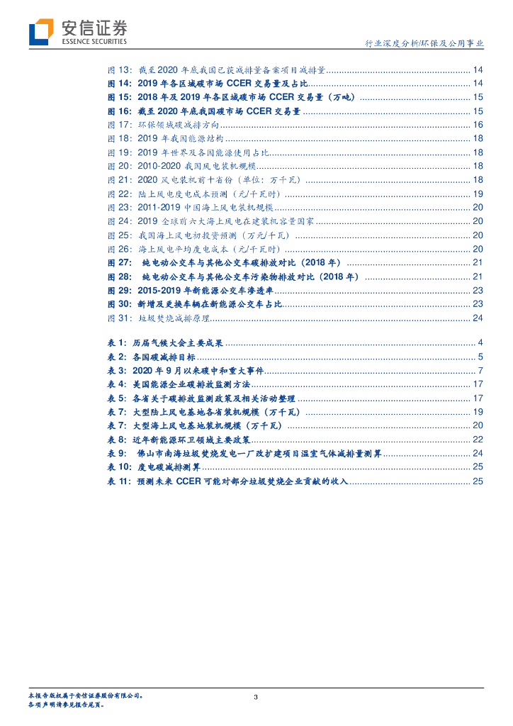 安信证券：环保及公用事业-碳中和大趋势下，环保公用板块再迎_第3页