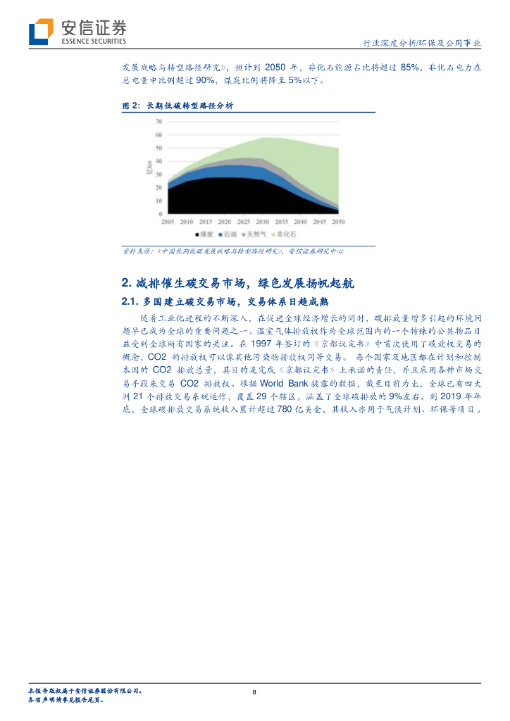 安信证券：环保及公用事业-碳中和大趋势下，环保公用板块再迎_第8页