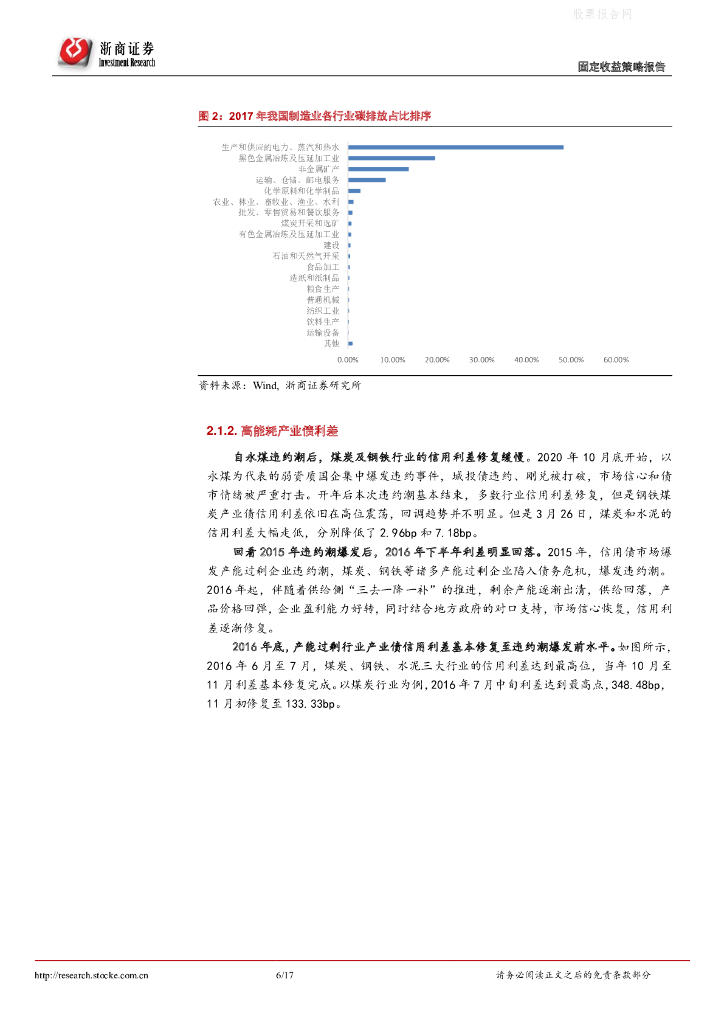 浙商证券：固定收益专题研究-碳中和对产业债有什么影响？_第6页