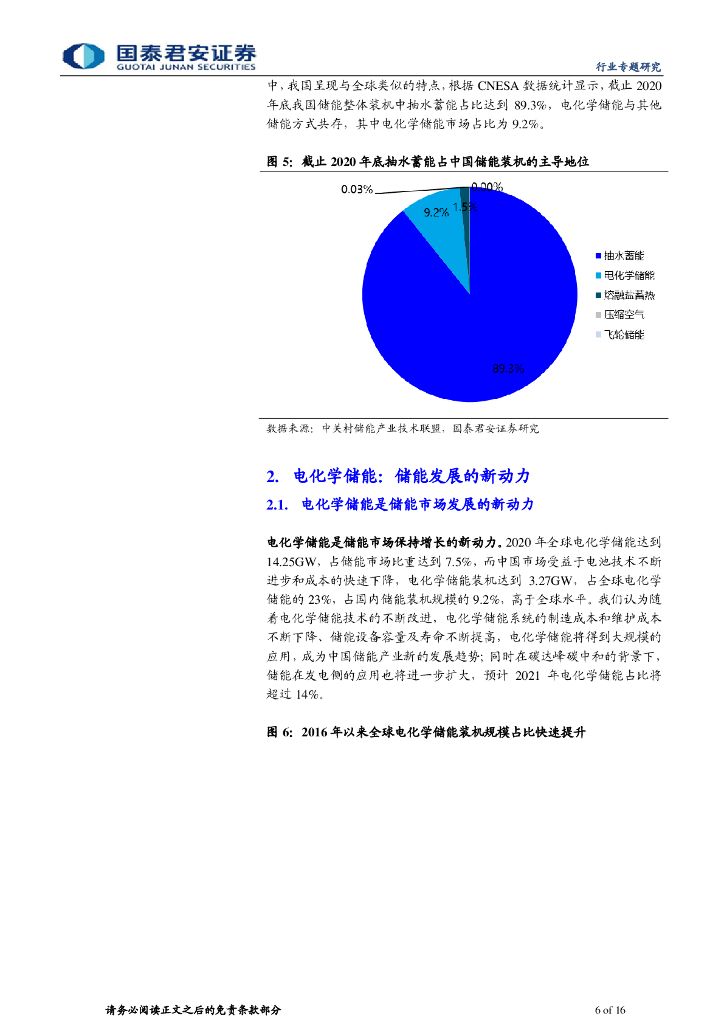 国泰君安：储能行业专题报告-碳中和为储能行业发展带来新机遇_第6页
