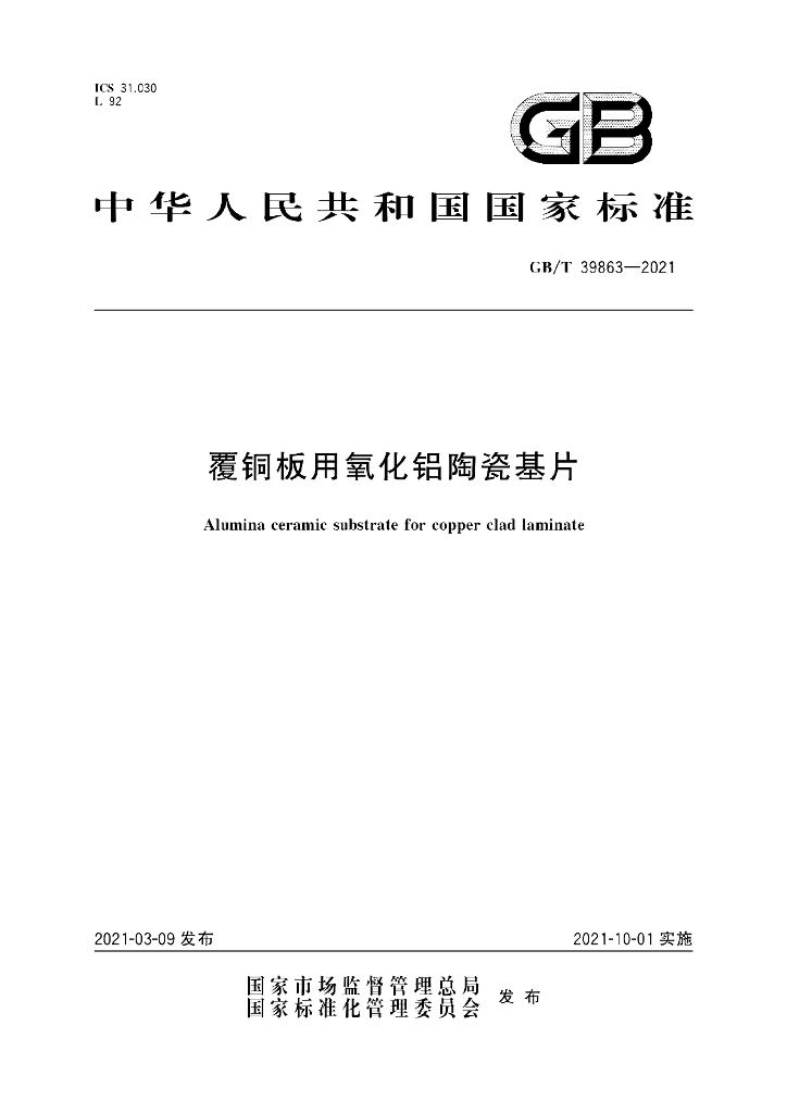 GB/T 39863-2021 标准预览