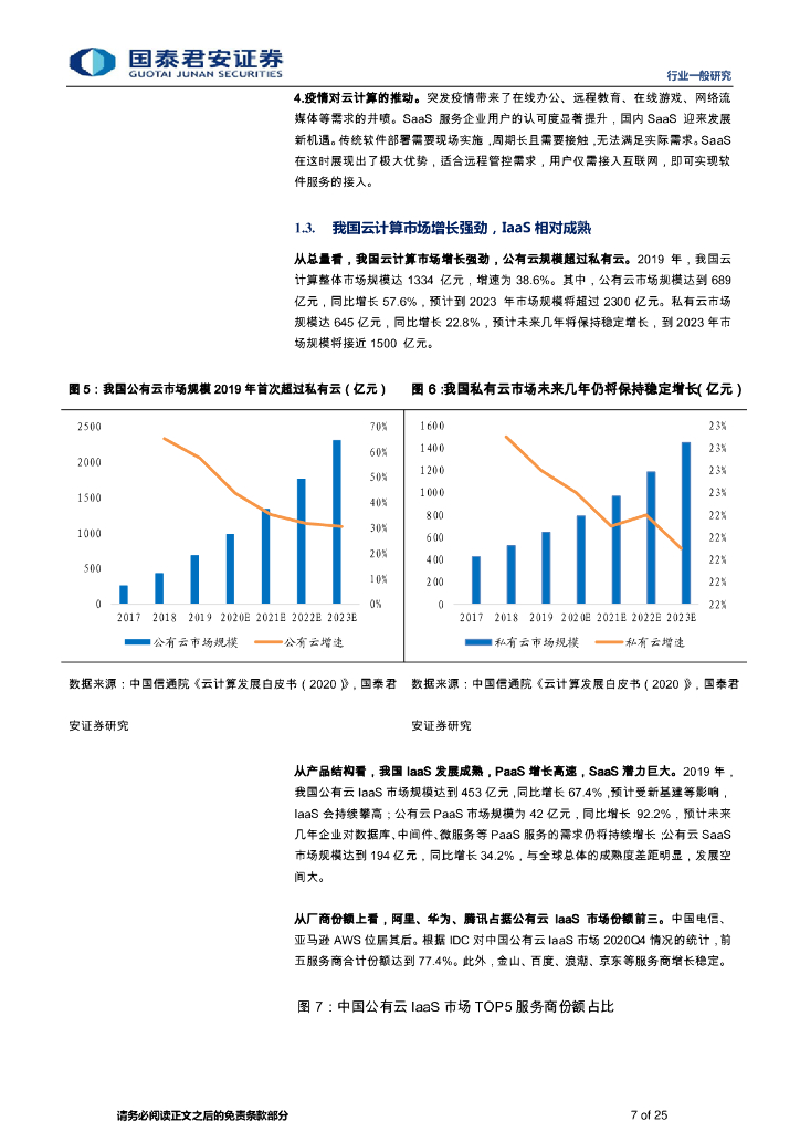 国泰君安：计算机行业-云计算的算力集约利用对碳中和的实际支撑影响_第7页