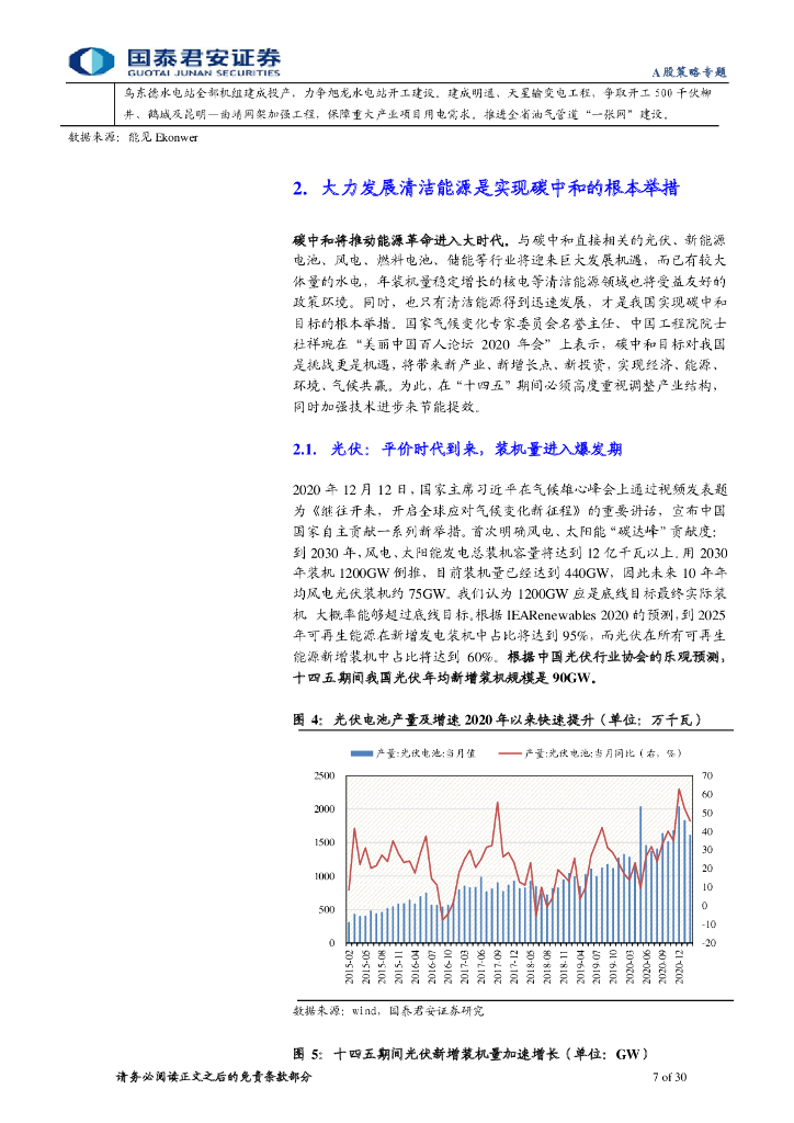 国泰君安：坚定信心，把握碳中和机遇_第7页