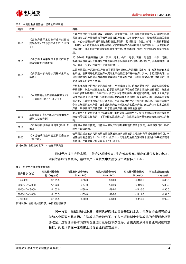 中信证券：建材行业碳中和专题-政策目标明确，供给端迎来中长期催化_第8页