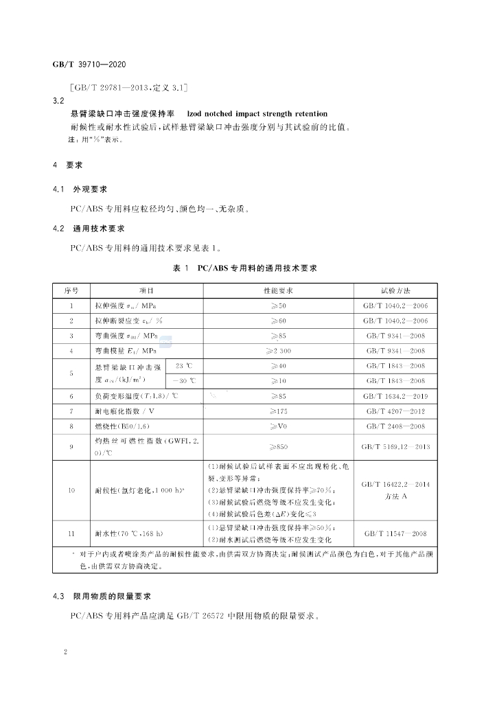 GB/T 39710-2020 标准预览