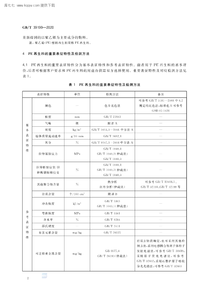 GB/T 39199-2020 标准预览