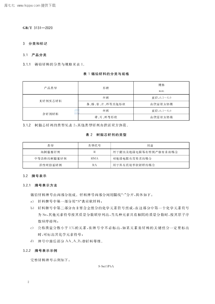 GB/T 3131-2020 标准预览