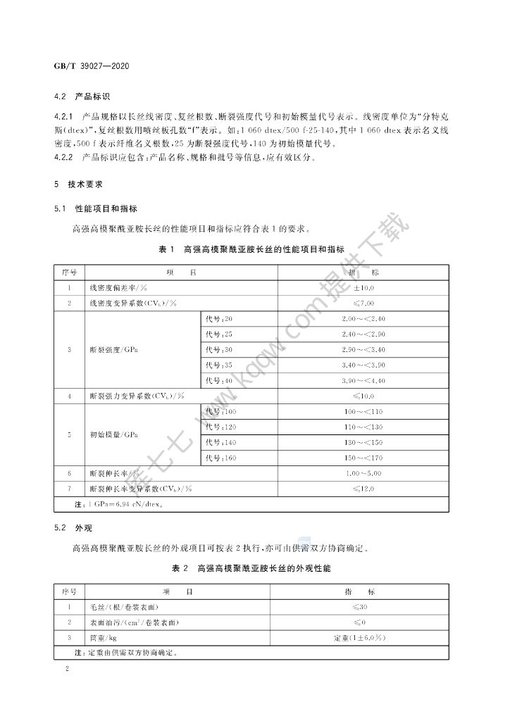 GB/T 39027-2020 标准预览