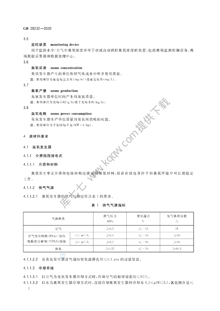 GB 28232-2020 标准预览