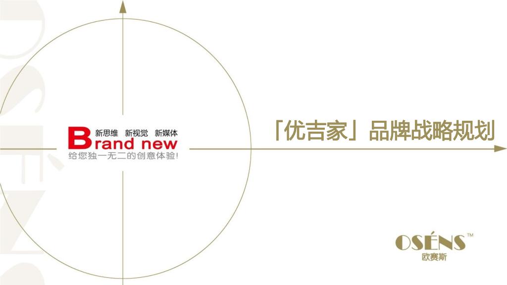2016优吉家品牌创意策略案