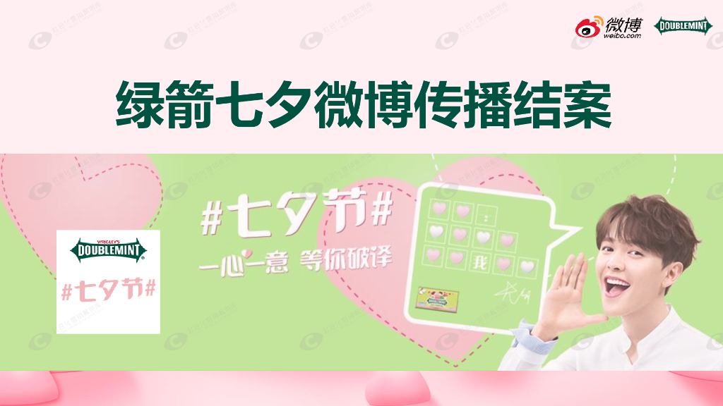 2018尤长靖×绿箭情人节营销方案