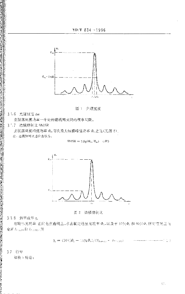 YD/T 834-1996 标准预览