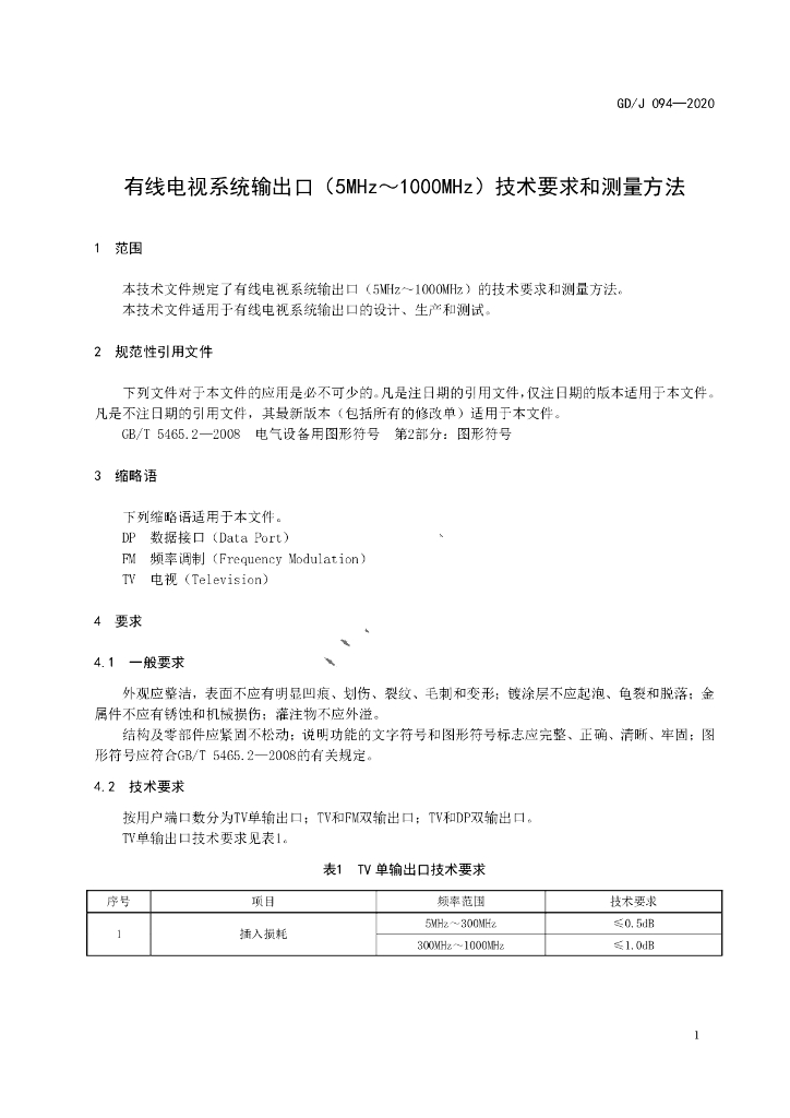 GD/J 094-2020 标准预览