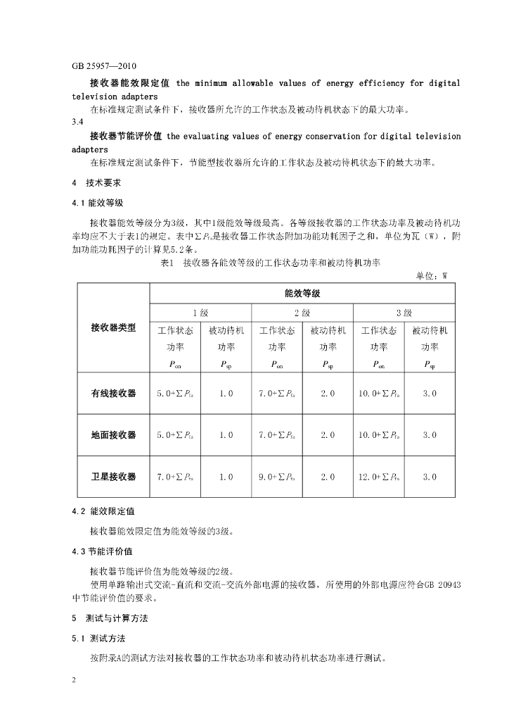 GB 25957-2010 标准预览