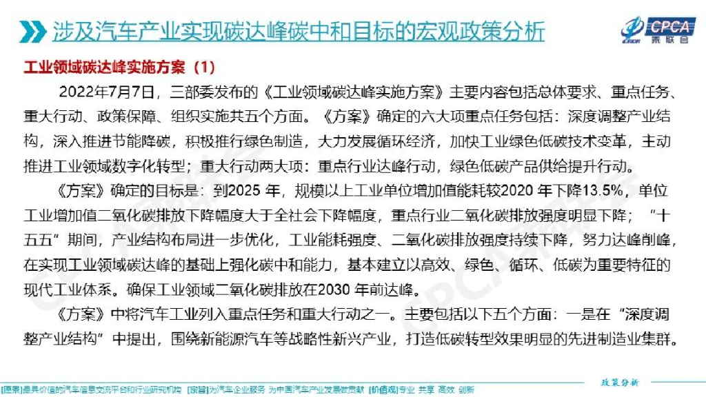 中国汽车流通协会：关于促进汽车产业实现碳达峰碳中和目标相关政策的分析及建议_第7页