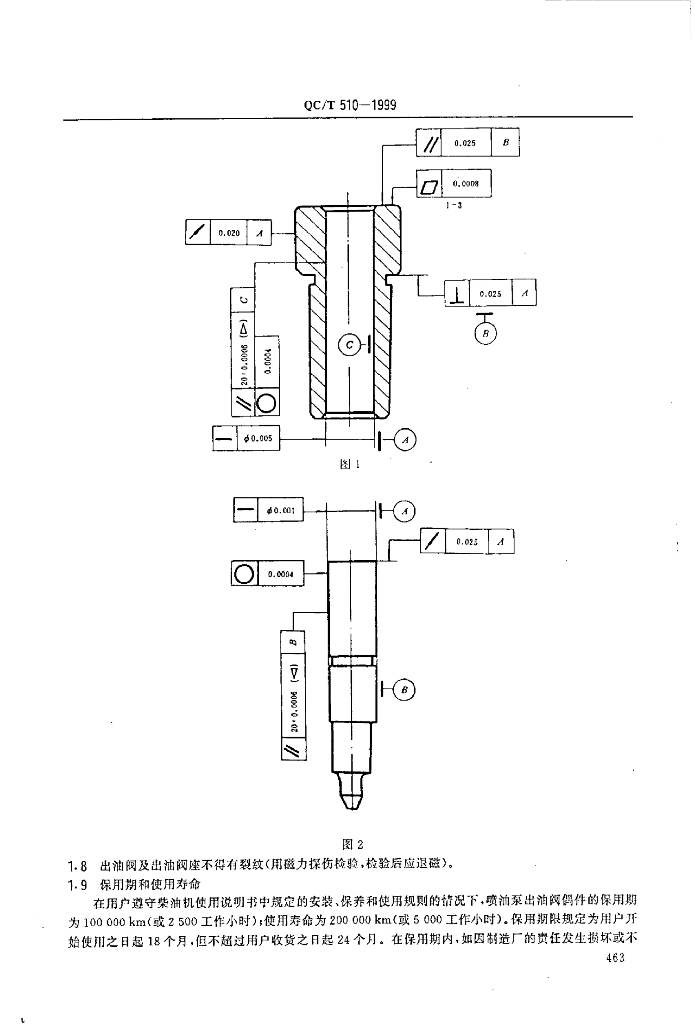 QC/T 510-1999 标准预览