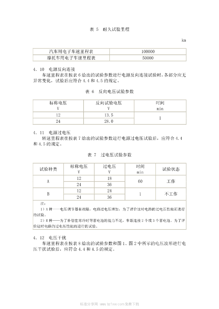 QC/T 594-1999 标准预览