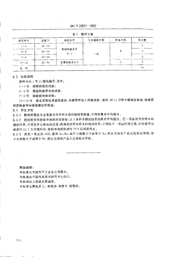QC/T 29051-1992 标准预览