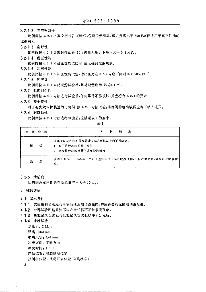 QC/T 593-1999 标准预览