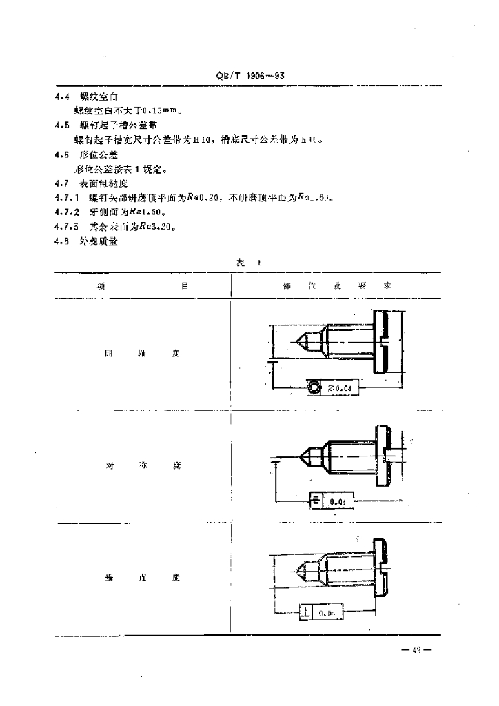 QB/T 1906-1993 标准预览