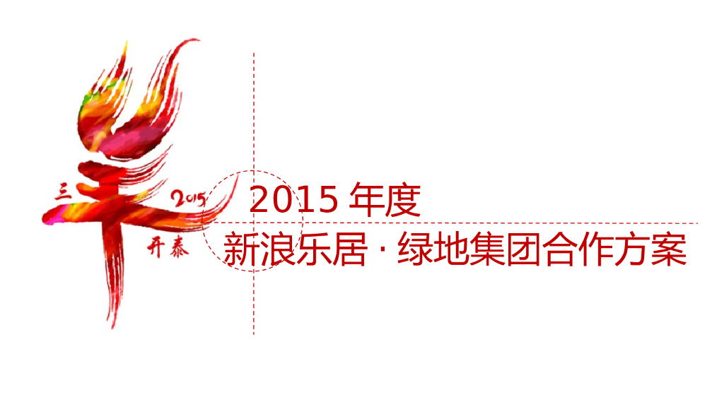 2015年度新浪乐居·南昌绿地合作方案