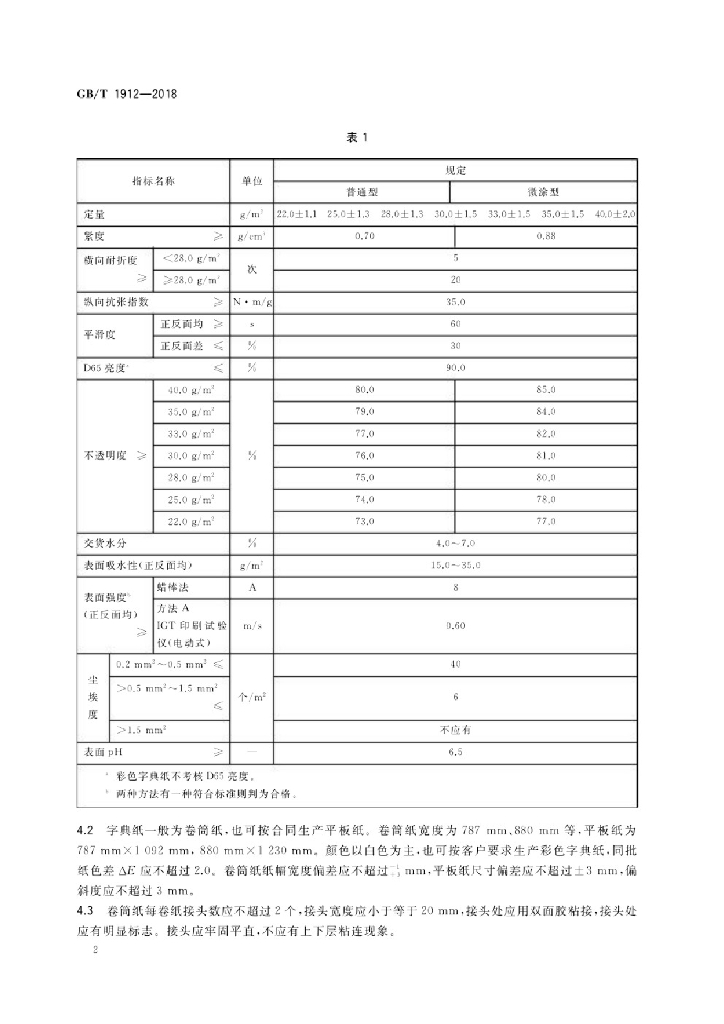 GB/T 1912-2018 标准预览