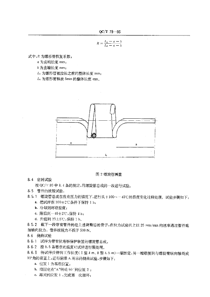 QC/T 79-1993 标准预览