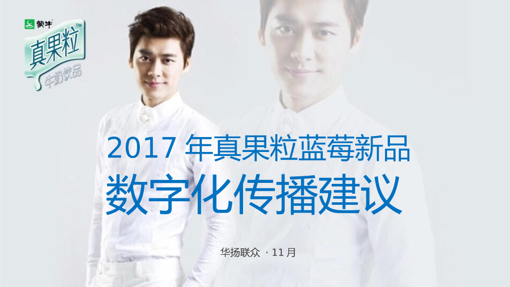 2017真果粒蓝莓新品上市传播方案