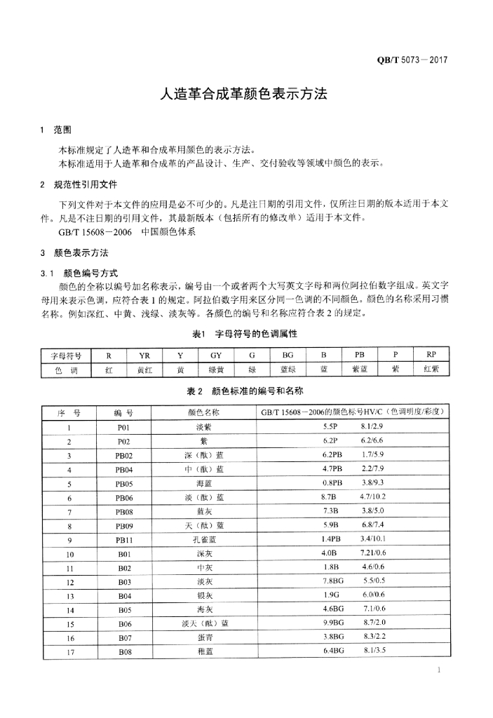 QB/T 5073-2017 标准预览