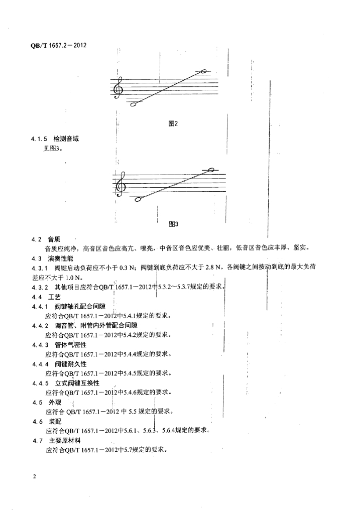 QB/T 1657.2-2012 标准预览