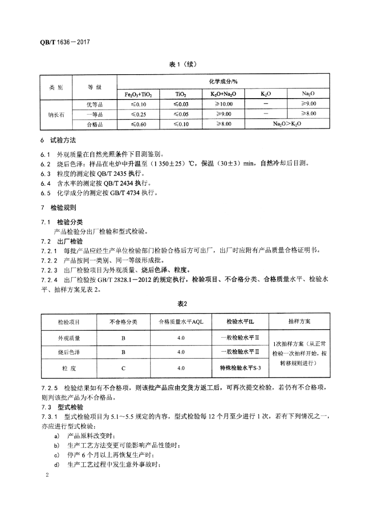 QB/T 1636-2017 标准预览