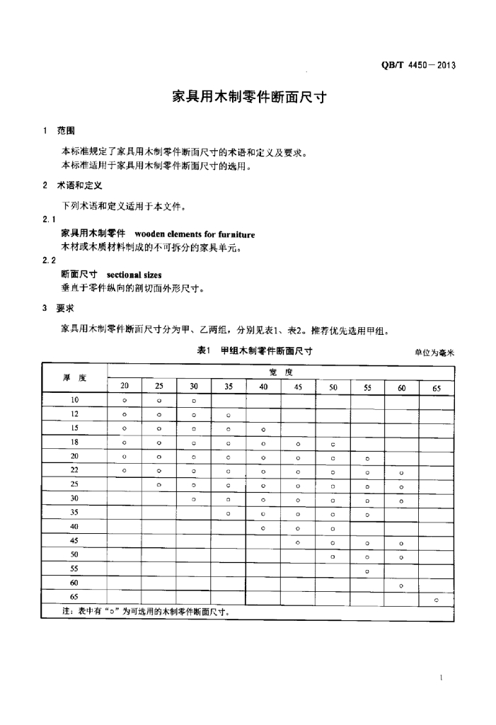 QB/T 4450-2013 标准预览