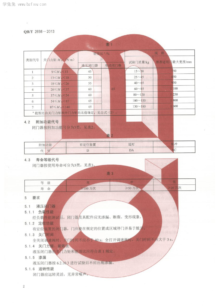 QB/T 2698-2013 标准预览