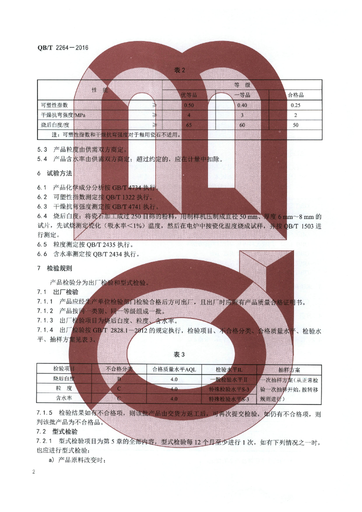 QB/T 2264-2016 标准预览
