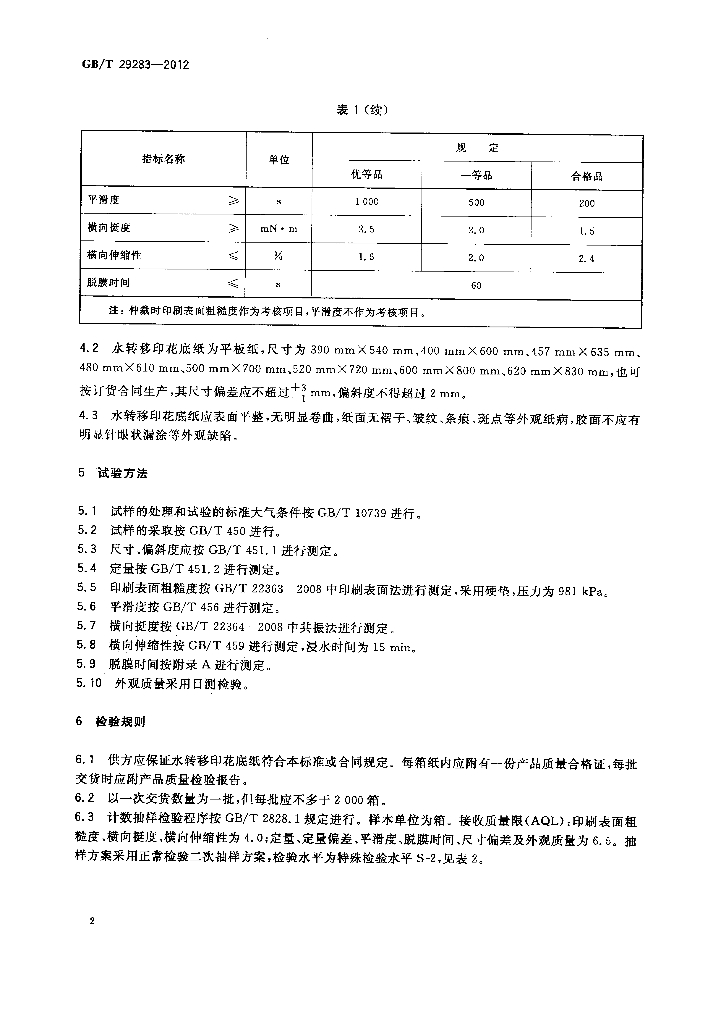 GB/T 29283-2012 标准预览
