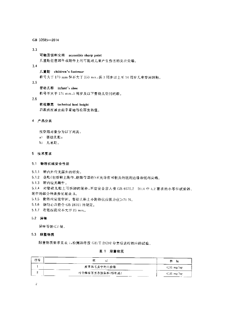 GB 30585-2014 标准预览
